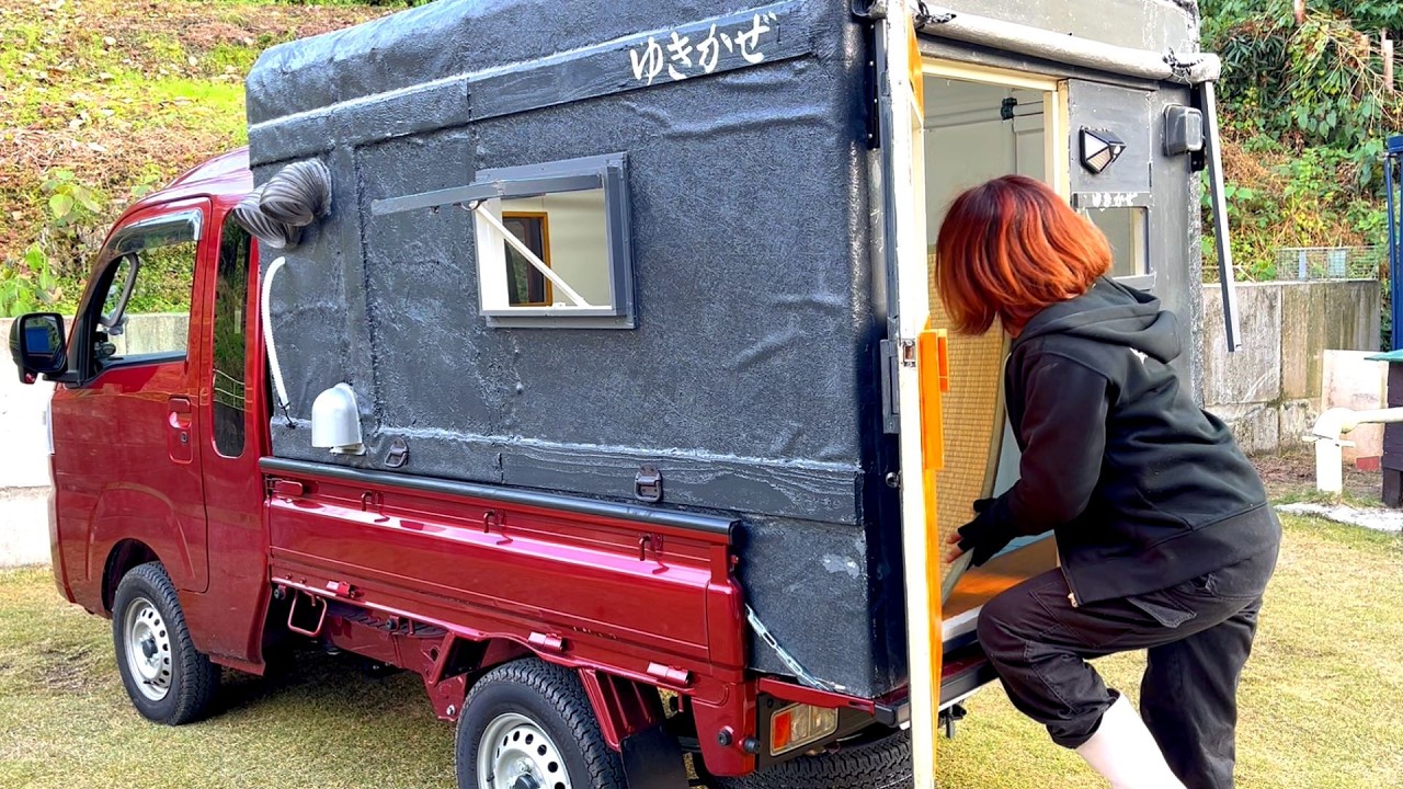 Постройте прочный дом весом менее 50 кг на узкой грузовой платформе.Выбор кадра.