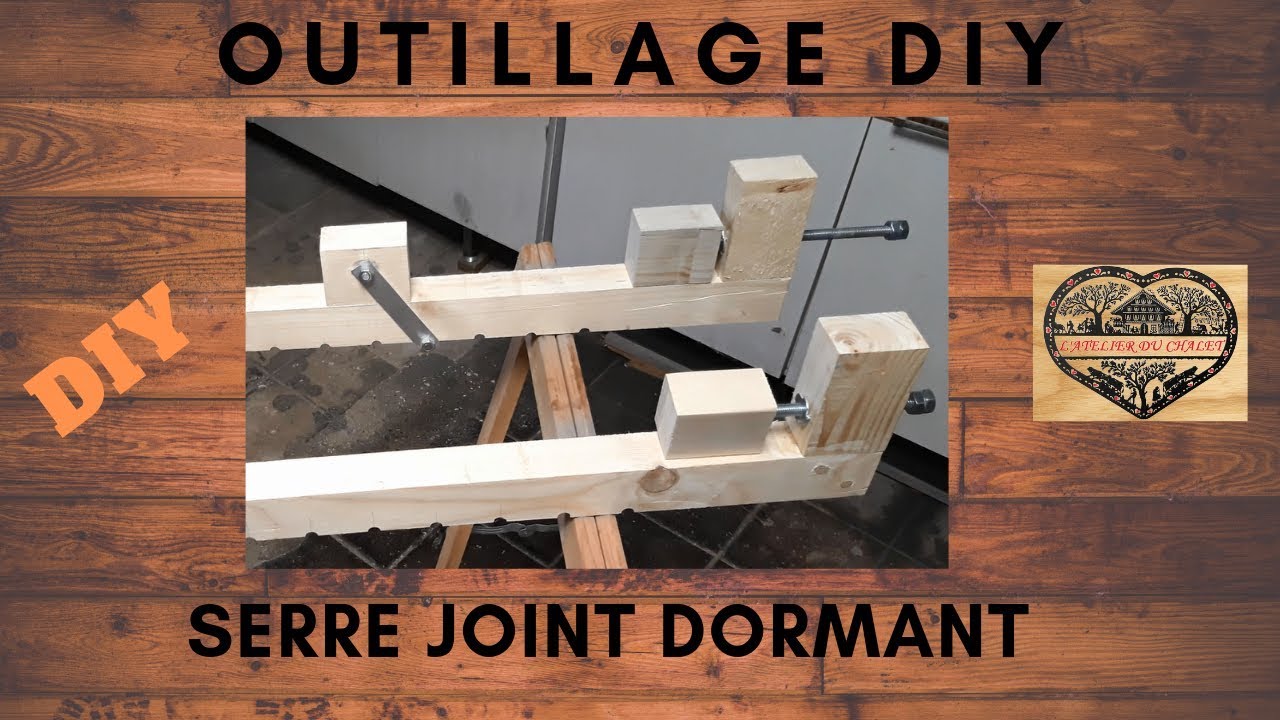 Serre joint dormant DIY / Homemade Bar Clamps 