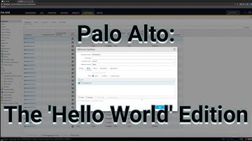 Brand New Palo Alto Firewall? Here