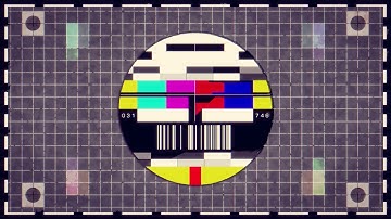 Tv Test Pattern Color (4K) {NO COPYRIGHT}