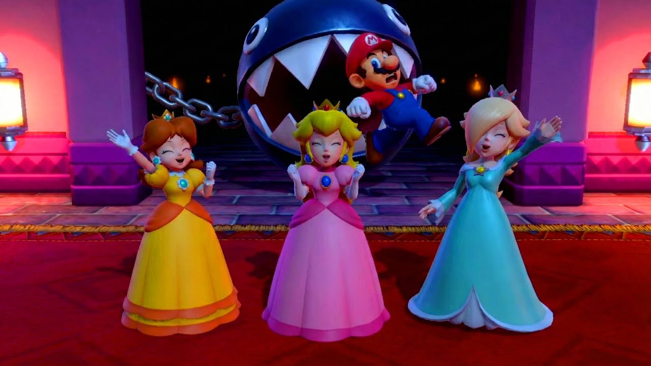 【スーパーマリオパーティ】面白いミニゲームピーチVsデイジーVsロゼッタVsマリオ(最強CPU｢たつじん」)