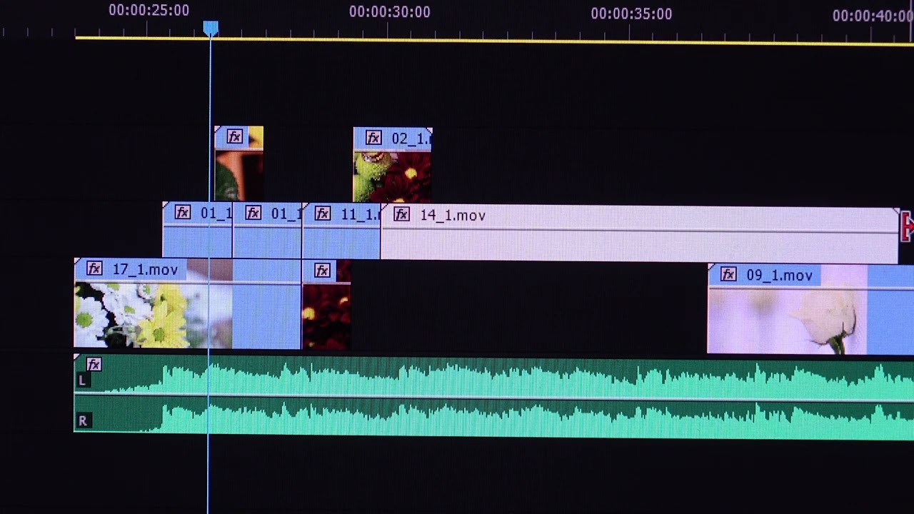 video editing studio