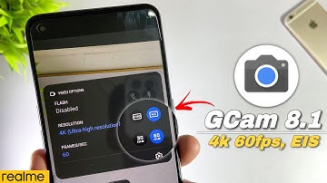 Best Working GCam 8.1 For Realme Devices🔥 - 4k 60fps, AstroPhotography, Night Sight