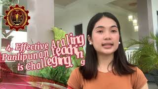 ZPPSU | Vision, Mission, Core Values and Goals | Guiding Principles in Teaching Araling Panlipunan