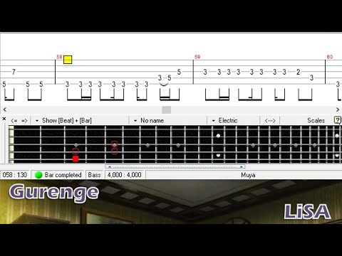 Gurenge (Bass TAB) - LiSA