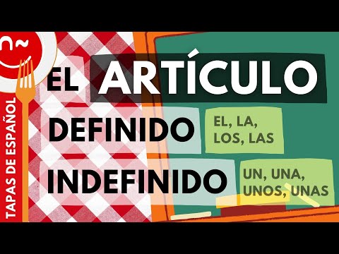 Video: ¿Qué es un artículo indefinido en español?
