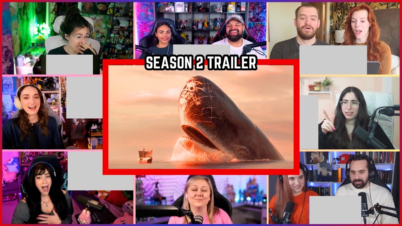 🔥One Piece Live Action Season 2 Trailer Reaction Mashup - ワンピース実写版シーズン2予告編の反応マッシュアップ 