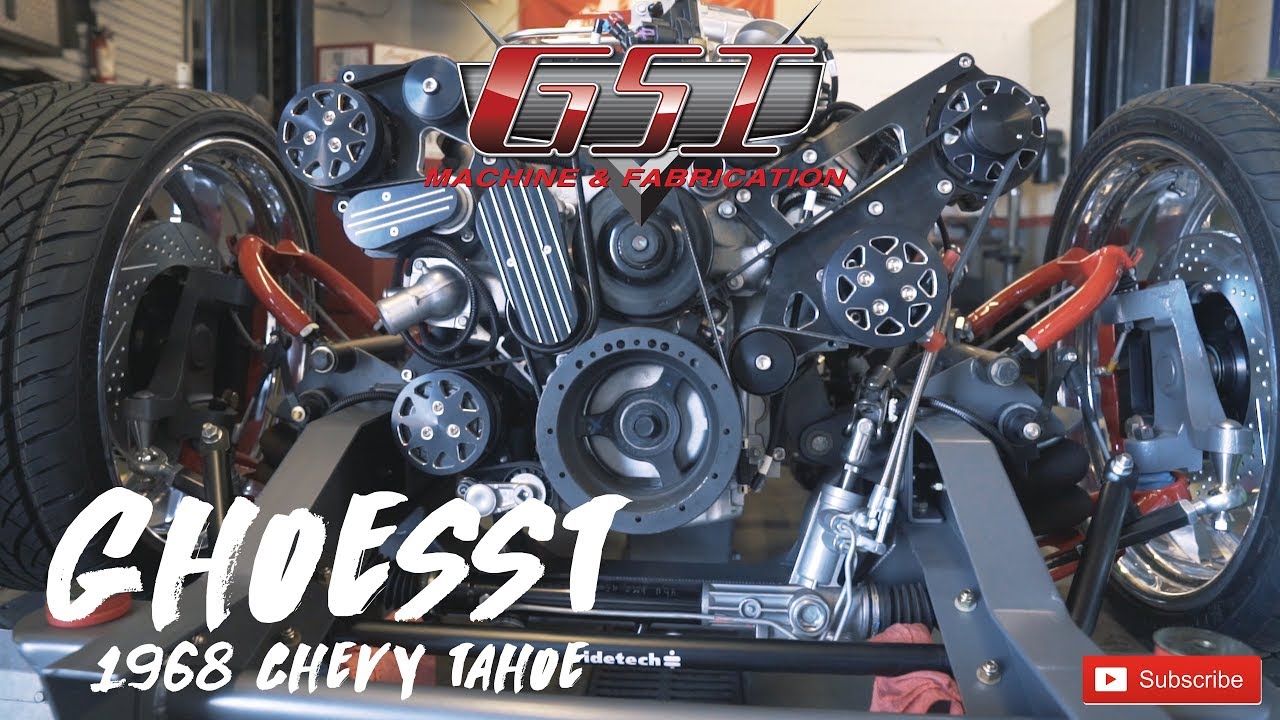 GSI Suspension on GHOESST Sisco's '68 Tahoe SEMA Build // Barrett Jackson Garage
