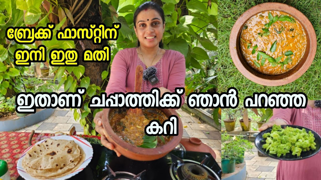 ഇതാണ് ചപ്പാത്തിക്ക് ഞാൻ പറഞ്ഞ കറി 👌|  Broccoli Masala Curry | Indian Curries
