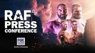 Real American Freestyle Wrestling | RAF09 | Press Conference