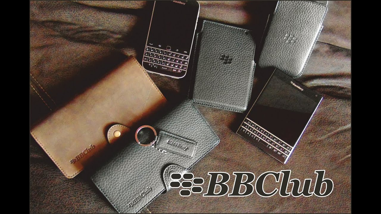 Leather Pocket Case for BlackBerry Passport Silver Edition - Cayman Black or Blue