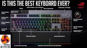 Asus ROG Strix Flare II Animate Keyboard Review