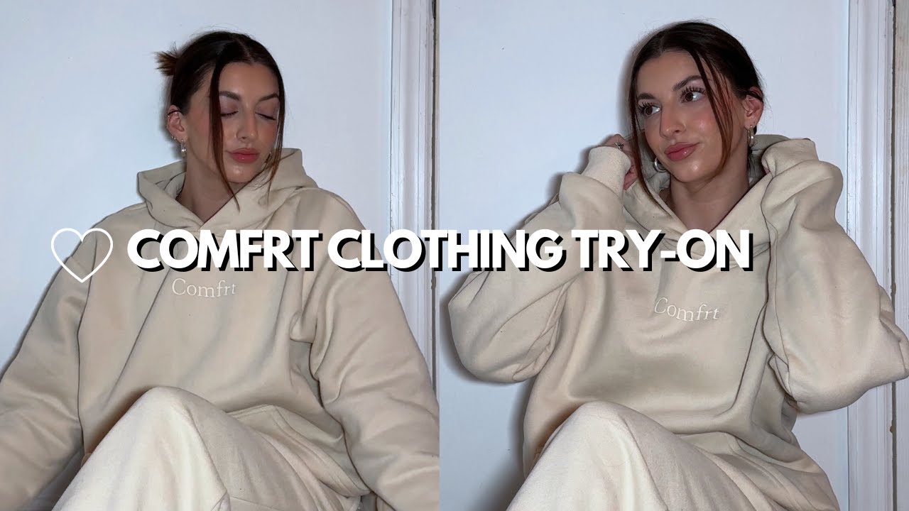 COMFRT CLOTHING UNBOXING AND TRY-ON 