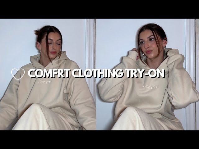 COMFRT CLOTHING UNBOXING AND TRY-ON 