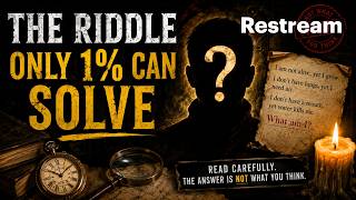 Only 1% Can Solve This Riddle! | The Ultimate Brain Teaser LIVE #Riddle #BrainTeaser #LiveChallenge
