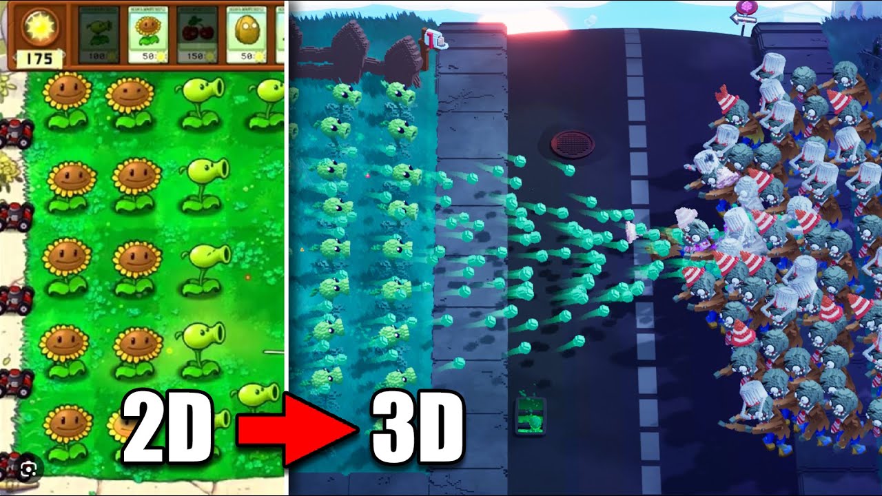 I Reimagined Plants Vs Zombies In 3D! - Youtube