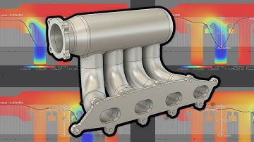 Intake Manifold CFD Modeling for Power - Plenum and Inlet Radius Design