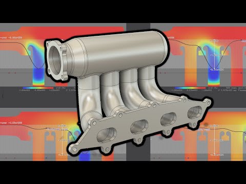 Intake Manifold CFD Modeling for Power - Plenum and Inlet Radius Design