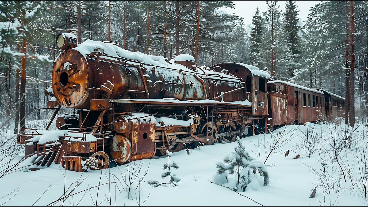 The Forgotten Steam Trains of the USA – A Journey Into Rust & Ruins