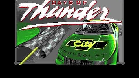 Days Of Thunder Intro Music for the Commodore Amiga