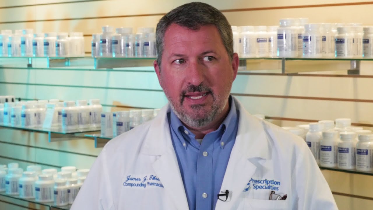 Compound pharmacist puts AcuPlus pain relief formula to the test.