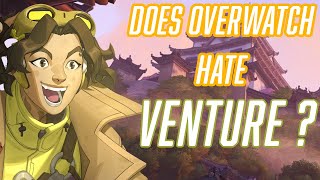 Does OverWatch HATE VENTURE? - Why Does VENTURE NEVER receive SKINS?