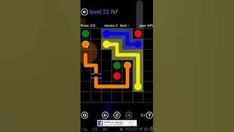 Flow Bridges - level 22 challenge pack 7 x 7