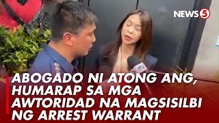 Property ni Atong Ang sa Pasig, pinasok ng mga awtoridad para sa pagsisilbi ng arrest warrant