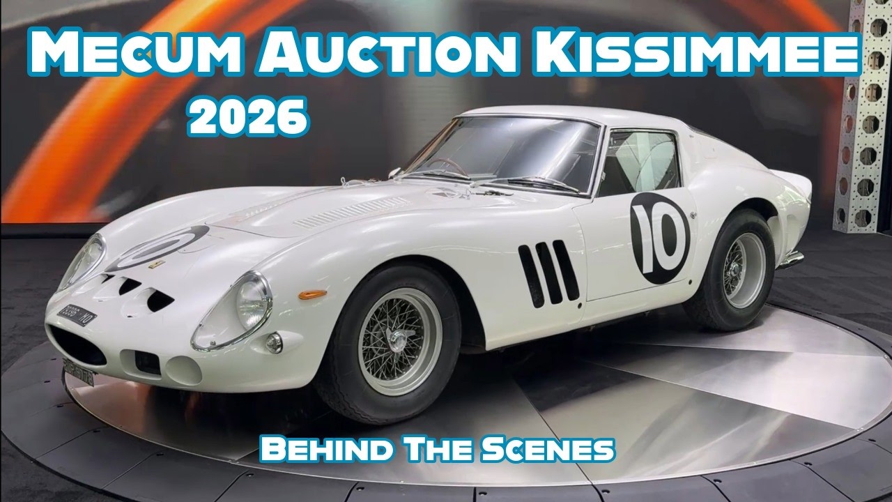 Mecum Auction in Kissimmee 2026 behind the scenes -- What you don't see on TV!