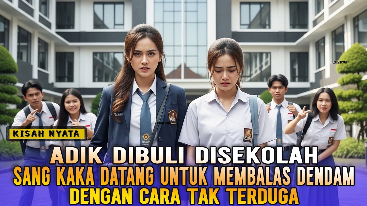 BALAS DENDAM SANG KAKA KARNA ADIK KEMBAR NYA DIBULIH SAAT DISEKOLAH DENGAN CARA TAK TERDUGA