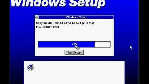 Windows 3.1 Setup