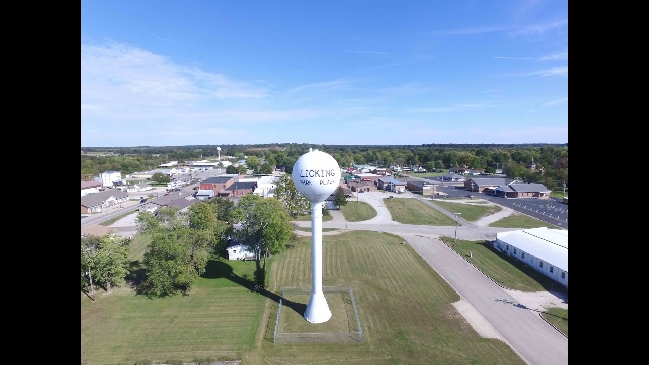 Park Plaza Water Tower in Licking Missouri YouTube