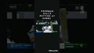 SHUBMAN GILL'S BATTING AT GABBA {91(146)} BGT 2020-21#shubhmangill