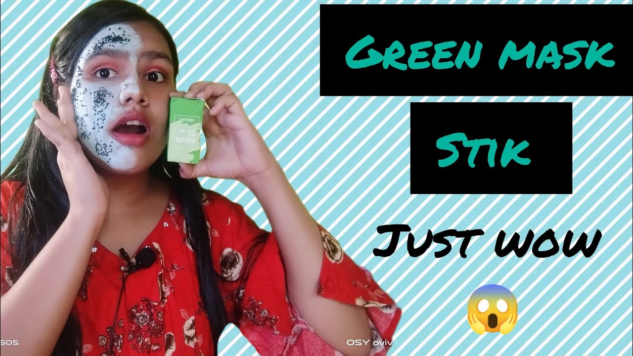 Green Mask Stick ll Dose This Green Mask Work?? I Tried Green Mask And Shocked 😳 ll Viral Video
