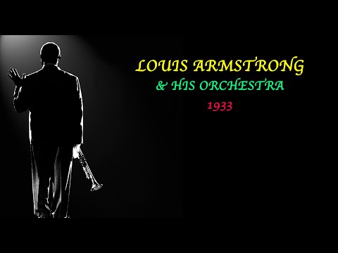 LOUIS ARMSTRONG HIS ORCHESTRA Mahogany Hall Stomp 1933 