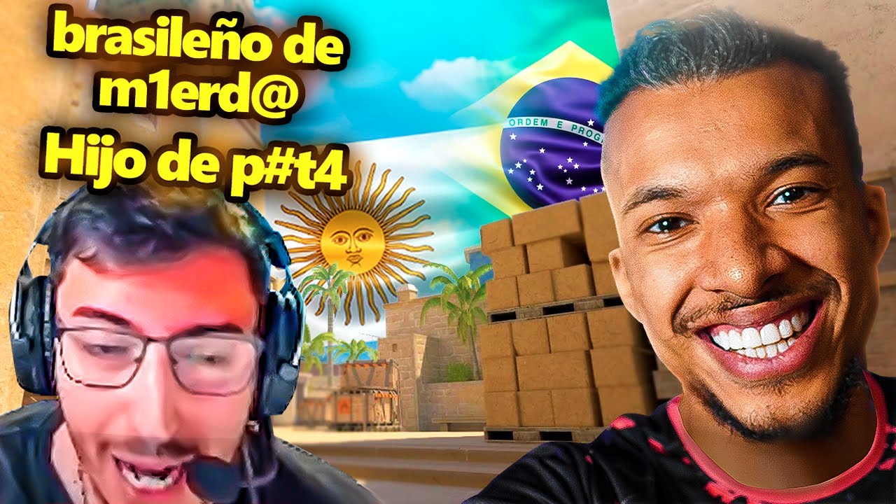 Streamer Argentino perdeu a cabeça... (tive que jogar serio)