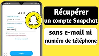 Comment récupérer un compte Snapchat sans numéro de téléphone ni e-mail (2023) |