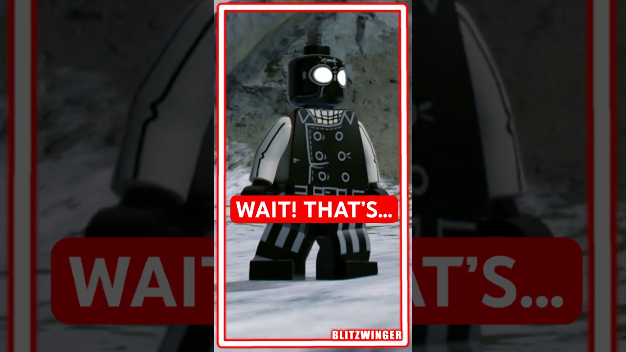 Только в одной игре LEGO есть этот Человек-паук...