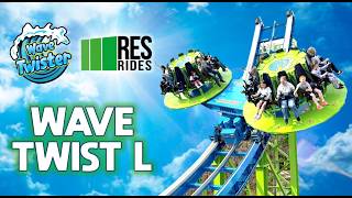 Wave Twist L - RES RIDES - Wave Twister - Adventureland Long Island New York