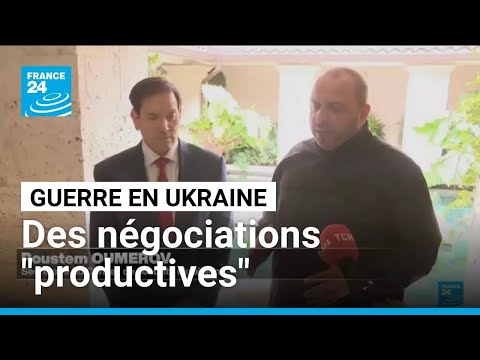 Guerre En Ukraine Des Négociations Productives Entre Une Délégation Américaine Et Ukrainienne 