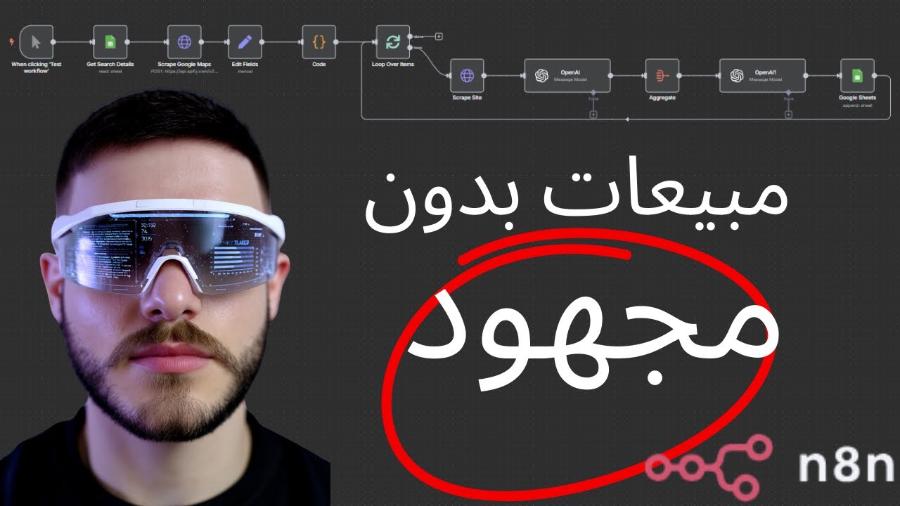 n8n & Apify أسرار التسويق الذكي: كيف توصل لآلاف الزباين بسهولة من خلال