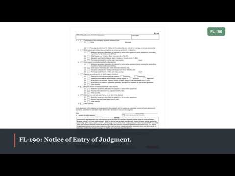 How to Fill Out Form FL-180 in California (2026) | Judgment