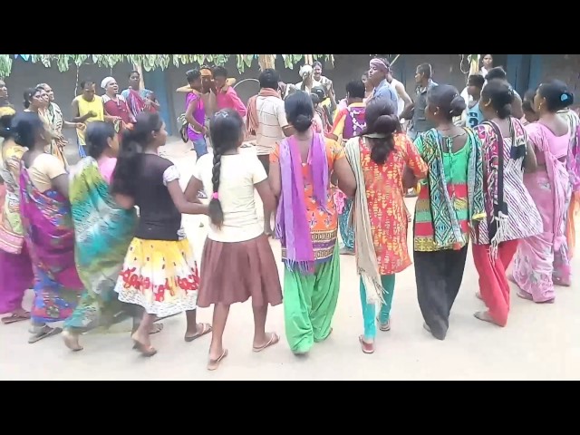 Nagpuri dance..marriage ceremony video... Dancing by villagers... From {Kajra}Ramsama. class=