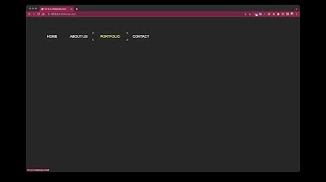 CSS - Menü Yapımı (Hover)