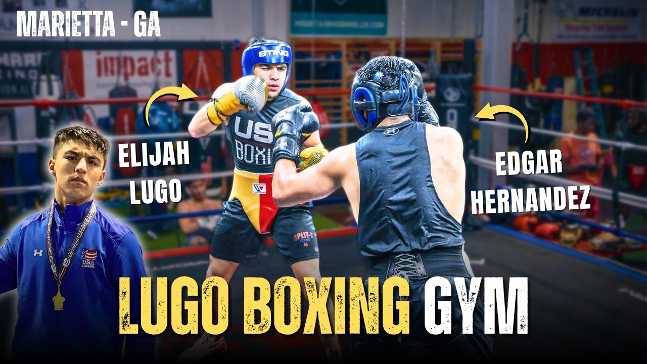 LUGO BOXING! INSANE Open Sparring Event With WORLD CLASS Amateur Boxers!