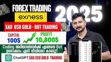 🔥🔥How to Create a Forex Trading Bot for Gold (XAUUSD) - No Coding Needed! (Exness Algo Trading MT5)