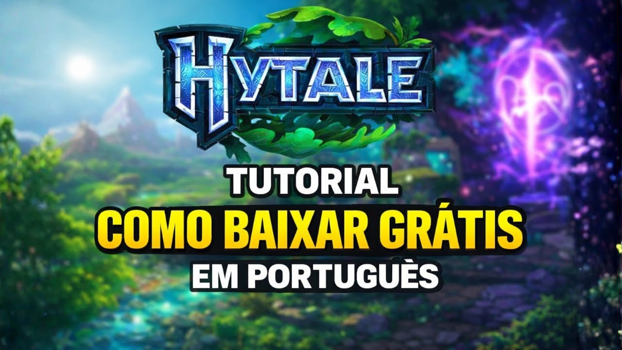 Como Baixar Hytale em Português Totalmente GRÁTIS