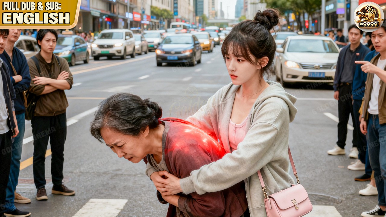 Old Lady Collapses Seizing on Street, Brave Girl Saves Her in Strange Way and Fate Changes