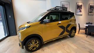 MITSUBISHI MOTORS eK X WILD BEAST CONCEPT kei car 実車見てきたよ。三菱 eK クロス ワイルドビーストコンセプト