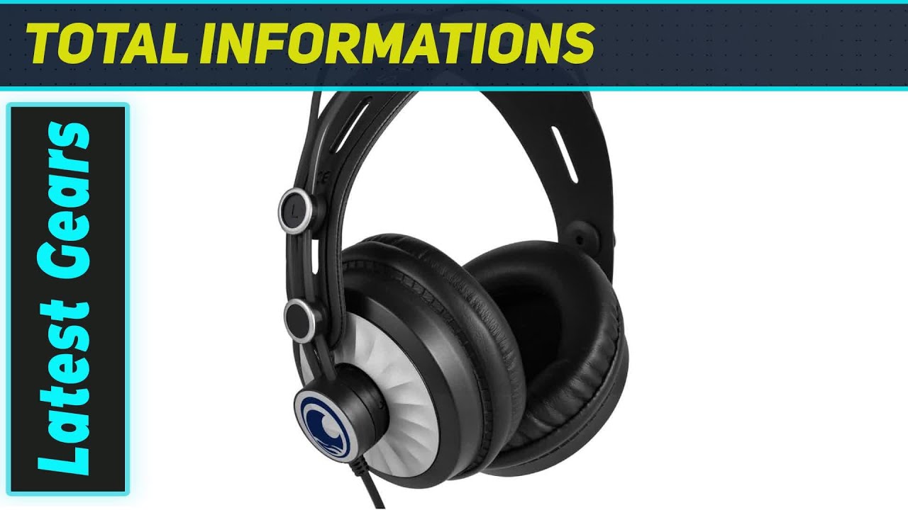 Piecot StreamEye Cans50: Best Studio Headphones for Mixing? - YouTube